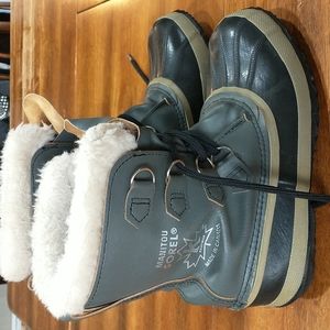 Sorel Manitou Men's Gray Winter Boots